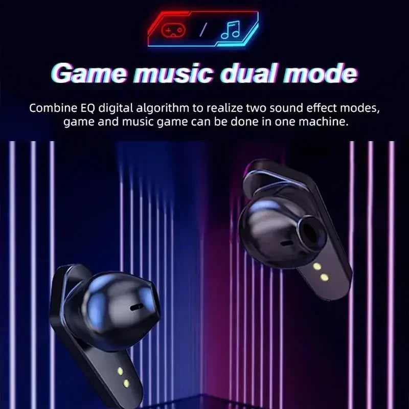 X15 TWS Bluetooth Gaming Earphones with Low Latency, Hi-Fi Audio, and Microphone