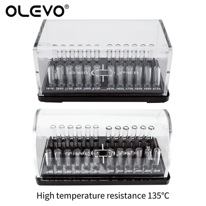 Dental Acrylic Organizer Holder for Orthodontic Round/Rectangular Arch wires Case Dispenser for Sorting Placing Arch Wires