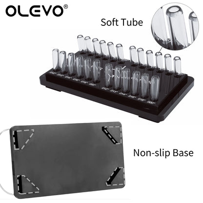 Dental Acrylic Organizer Holder for Orthodontic Round/Rectangular Arch wires Case Dispenser for Sorting Placing Arch Wires